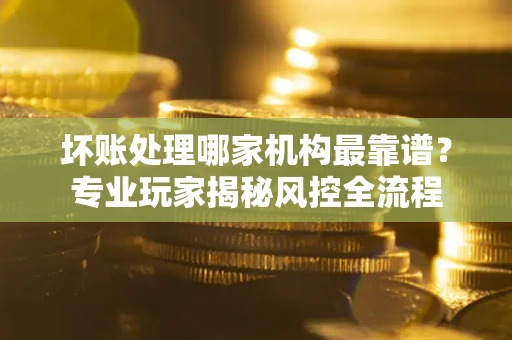 北京坏账处理哪家机构最靠谱？专业玩家揭秘风控全流程