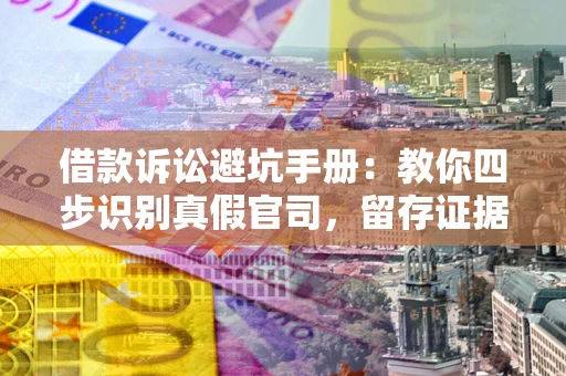 北京借款诉讼避坑手册：教你四步识别真假官司，留存证据不踩雷