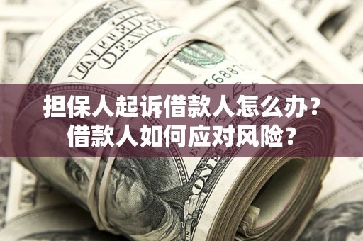 北京担保人起诉借款人怎么办？借款人如何应对风险？