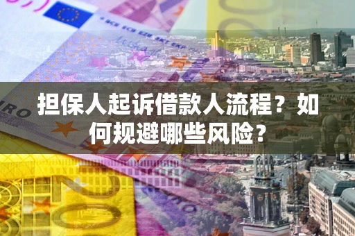 北京担保人起诉借款人流程？如何规避哪些风险？