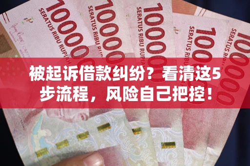 北京被起诉借款纠纷？看清这5步流程，风险自己把控！